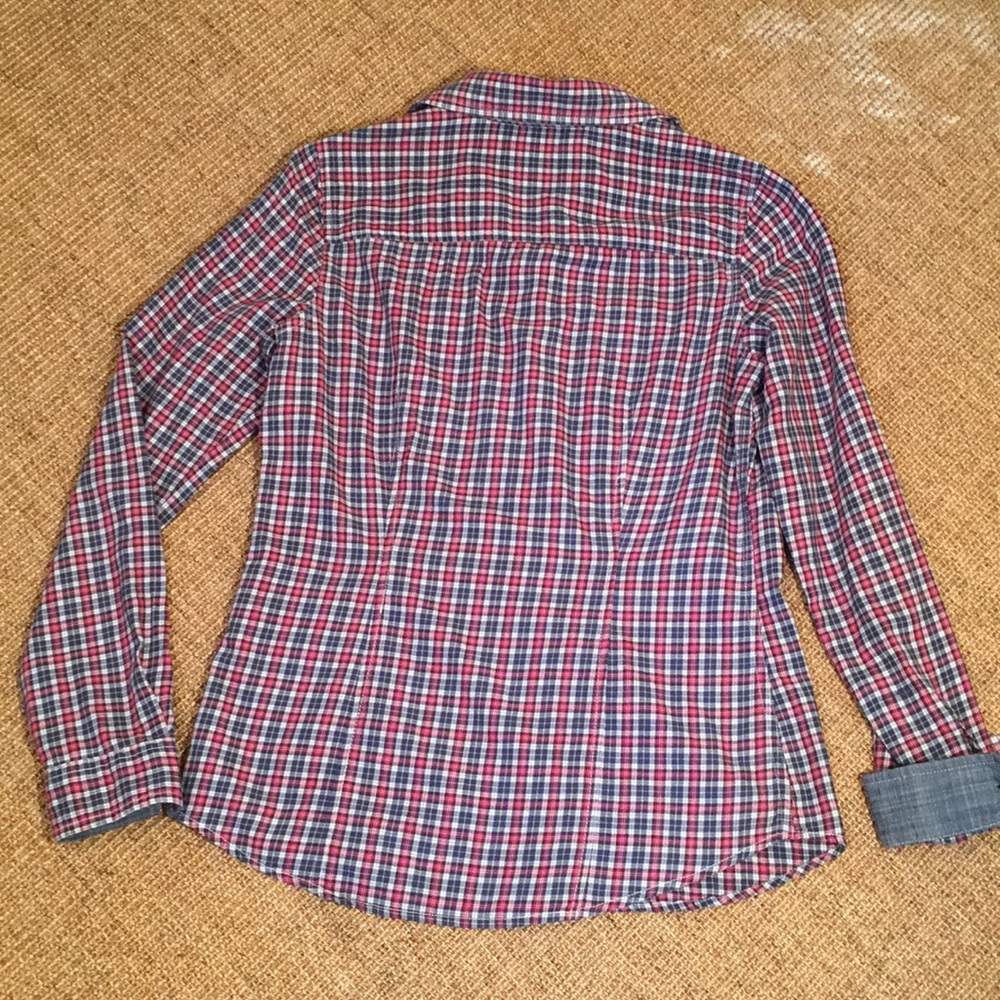 GH Bass&CO plaid buttoned shirt size XS - Picture 5 of 16